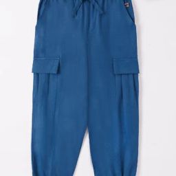 Ed-a-Mamma Kids Blue Regular Fit Joggers-image-87
