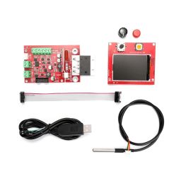 NY-D08 100A Spot Welder Controller Welding Machine Pneumatic Color LCD Display Multi-point Personalization with Temperature Sensor - RS2751NY-D08 100A Spot Welder Controller Welding Machine Pneumatic Color LCD Display Multi-point Personalization with Temperature Sensor - RS2751 image 2