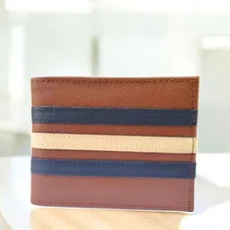 PERKED Men Leather Two Fold Wallet-image-20