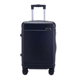 Kenneth Cole Black Textured Hard Cabin Trolley Bag - 20 Cms-27