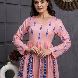 TARANJAL Floral Print Top-image-9
