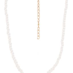 Jewels Galaxy Women White Beaded Necklace-image-37