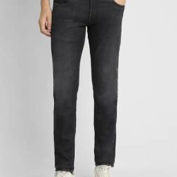 Peter England Jeans Black Skinny Fit Jeans-picture-3
