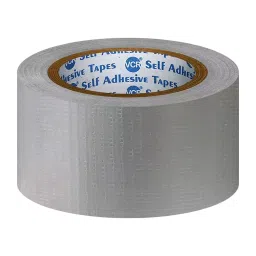 VCR 45 m x 48 mm Waterproof Textile Fibre Grey Duct Tape, 12 Rolls Per Pack-image-57