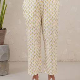 JAYPORE Women Floral Printed Ethnic Palazzos-image-35