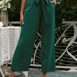 StyleCast Women Solid Parallel Trousers-image-24