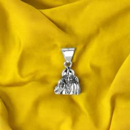 Taraash 92.5 Sterling Silver Saibaba Locket for Kids Girls-image-16