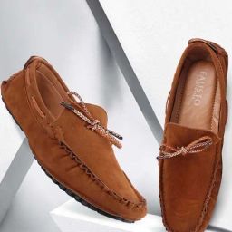 Fausto Men's Tan Boat Shoes-picture-30