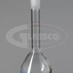 Glassco 10ml Glass Boro 3.3 USP Class A Volumetric Flask with Penny Head Glass and PP Stopper QR.130.220.02-9