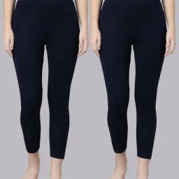 TWIN BIRDS Women Pack Of 2 High Ankle Leggings-picture-48
