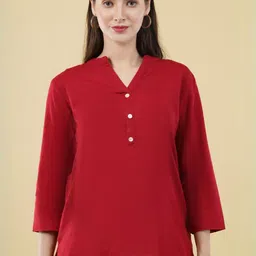 SKYTICK Women Mandarin Collar Top-picture-41