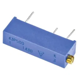 Vishay Through Hole Trimmer Potentiometer 500 mW Power 50 Ω Resistance Pin Terminal, M43P500KB40 (Pack of 200 Pcs)-picture-35