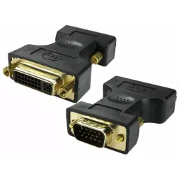 RS PRO Adapter, Male VGA to Female DVI, 2369106-28