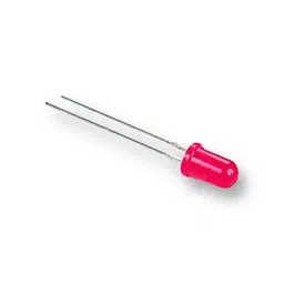 LED TECHNOLOGY Led, 5Mm, Bright, Red, L07R5000Q1-21