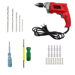 Hillgrove 550 W Drill Machine, 20 Pcs Screws & Gitti Combo, HGCM474M1-33