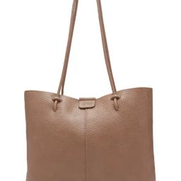 Globus Women Brown Textured Vegan Leather Tote Bag-35