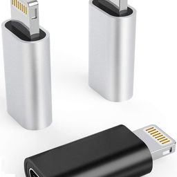 duetmi (Apple MFi Certified) 20 Watt USB C Female to Lightning Male Connector Type-C to 8 Pin Male PD Fast Charging Converter Data Sync Connector for Phone 13 12 11 X Xs Air pods iOS Device image 1