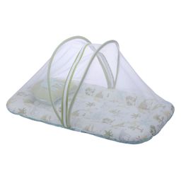 Abracadabra Gadda Set with Mosquito Net & Shaped Pillow Savanna Theme - Green-image-35