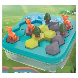 YAMAMA Deer Challenge Educational Puzzle Game For Kids Learning And Educational Toys With 60 Game Cards Of Varying Difficulties For Kids - Multicolor-picture-0