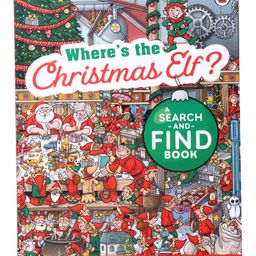 Where's the Christmas Elf A Festive Search & Find Book - English-6
