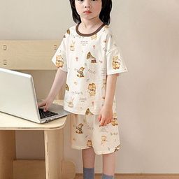 StyleCast x Revolte Boys Printed T-shirt & Shorts Night Suit-image-80