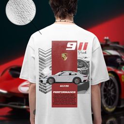 PRONK Men Graphic Printed Round Neck Cotton Relaxed Fit T-shirt-image-17