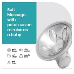Cosset Portable Electric Breast Pump for Feeding Mother | with 3 Phase and 9 Level Each | Automatic | in Built Battery | BPA Free with Soft Silicon Shield image 3
