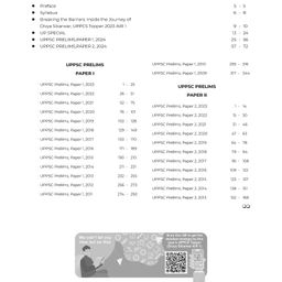 oswaal books Oswaal UPPSC Prelims 16 Year-Wise Solved Papers General Studies Paper-I (2009-2024) General Studies (CSAT) Paper-II (2013-2024) For 2025 Exam image 3