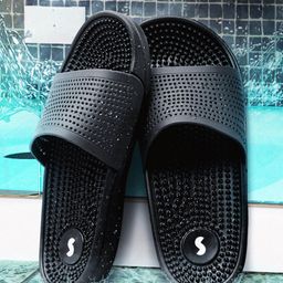 SOLETHREADS REBEL Men Textured Sliders-56