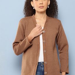 Aarika Open Knit Woollen Cardigan-image-47