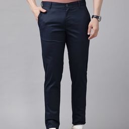 Blackberrys Men Low Rise Slim Fit Chinos-image-59