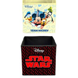 Kuber Industries Set of 2 Printed Foldable Storage Cubes With Handles image 3