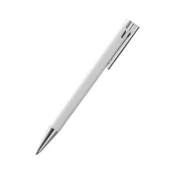 LAMY Logo Set E227 M+ White Ballpoint Pen With A5 Notebook Combo-16