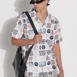 SHOWOFFFF Men Comfort Printed Casual Shirt-image-92
