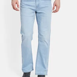 Octave Men Bootcut Light Fade Stretchable Jeans-picture-14