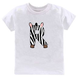 KAVEE Kids Typography Pure Cotton Pockets T-shirt-image-82