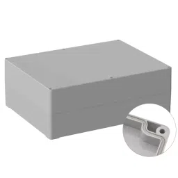 RS PRO Grey ABS General Purpose Enclosure, IP65, IK07, Grey Lid, 230 x 300 x 110 mm Model No 2010206-image-53