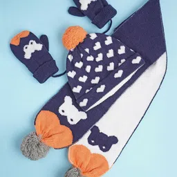 Little Surprise Box LLP Unisex Kids Woollen Beanie-image-97