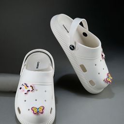 Campus Unisex Kids Self Design Clogs-9