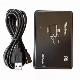 BSD INFOTECH Proximity Card Reader Plug N Play Reading Distance Black-44