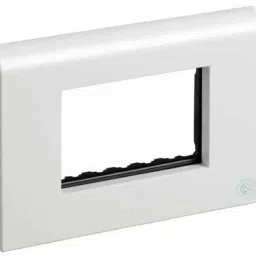 Legrand Myrius 3 Module White Plastic Plate with Frame 673203-picture-26