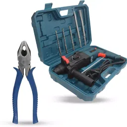 Hillgrove Chuck Size 26 mm Hammer Impact Drill kit 1200 W, HGCM754M1-10