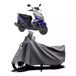 Auto Pearl Two Wheeler Cover with Bag for Yamaha Ray Z, Silver-picture-33