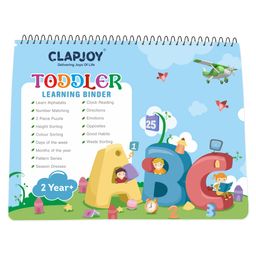 Clapjoy Velcro Book Level 2 Preschool Busy Book - English-17