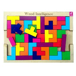 WISSEN Spatial Logical Game Board Puzzle Multicolor - 40 Pieces image 2