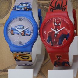 VIRAKTI Women Pack of 2 Brass Printed Dial & Straps Analogue Watch KID-02-07-COMBO-5