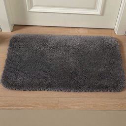 IVAZA Grey Microfibre 1400 GSM Bath Rugs-picture-41