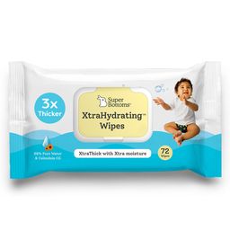 SuperBottoms Cloth Diaper and XtraHydrating Wipes 72 Pack Freesize and Reusable Diaper - Multicolour image 4