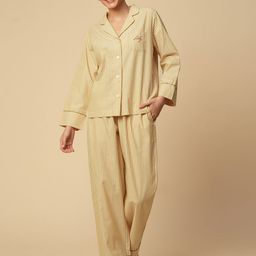 Chemistry Women Striped Night suit-image-72