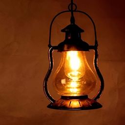 KINIS Copper-Toned Quirky Metal Ceiling Lamp-image-38